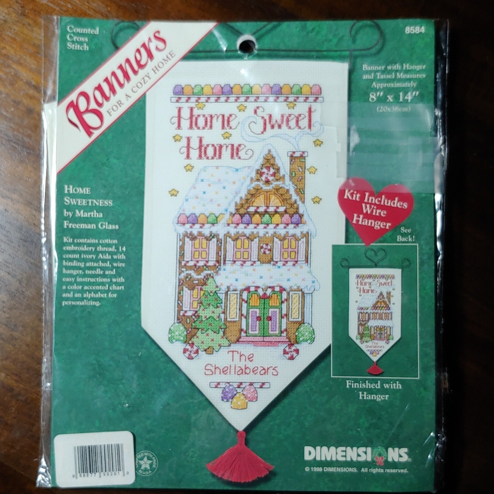 Home Sweet Home Cross Stitch Kit